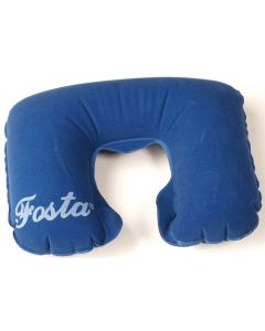 Buy Fosta inflatable pillow with a cutout under the head F 8052, 42 x 27.5 cm, color: blue | Online Pharmacy | https://buy-pharm.com