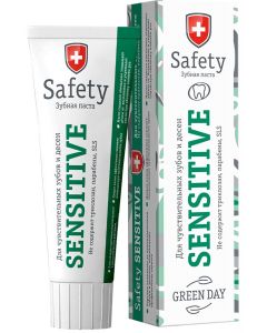 Buy Green Day Safety Sensitive Toothpaste for sensitive teeth, 100 ml | Online Pharmacy | https://buy-pharm.com