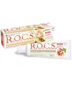 Buy ROCS Kids Toothpaste Barberry, 45 g | Online Pharmacy | https://buy-pharm.com