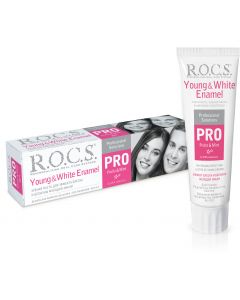 Buy ROCS PRO Young & White Enamel Toothpaste,135 g | Online Pharmacy | https://buy-pharm.com