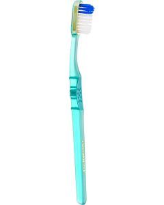 Buy President Toothbrush 'Gold', medium, includes an additional replaceable head, color: green  | Online Pharmacy | https://buy-pharm.com