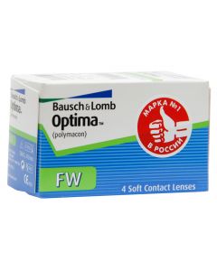 Buy Contact lenses Bausch + Lomb Bausch + Lomb Contact lenses Optima FW 4pcs / 8.4 Quarterly, -2.00 / 14 / 8.4, 4 pcs. | Online Pharmacy | https://buy-pharm.com