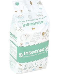 Buy Medical diaper INSEENSE Ins6412 , 60 х 40 cm, 12 pcs | Online Pharmacy | https://buy-pharm.com