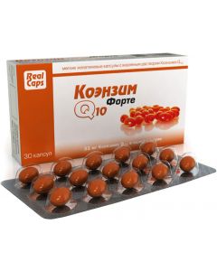 Buy Coenzyme Q10 Forte 30 capsules | Online Pharmacy | https://buy-pharm.com