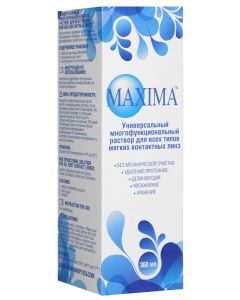 Buy Maxima Solution for contact lenses with container, 360 ml | Online Pharmacy | https://buy-pharm.com