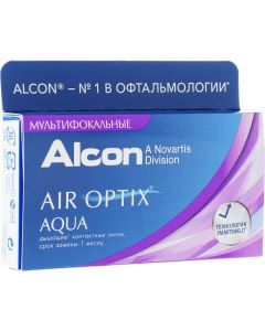 Buy Alcon Air Optix Aqua Multifocal Contact Lenses Monthly, -2.50 / 14.2 / 8.6, HIGH, 3 pcs. | Online Pharmacy | https://buy-pharm.com