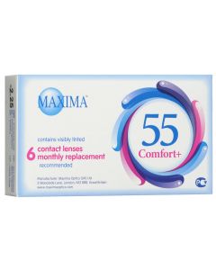 Buy Maxima Optics Comfort Plus Contact Lenses Monthly, -2.25 / 14.2 / 8.6, 6 pcs. | Online Pharmacy | https://buy-pharm.com