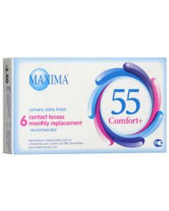 Buy Contact lenses Maxima Optics Maxima contact lenses 55 Comfort Plus 6pcs / 8.6 Monthly, -3.50 / 14.2 / 8.6, 6 pcs. | Online Pharmacy | https://buy-pharm.com