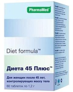 Buy Diet formula 'Diet 45 plus' tab. # 60 (BAA) | Online Pharmacy | https://buy-pharm.com