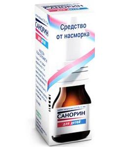 Buy Sanorin drops called. 0.05% fl. 10ml # 1 for children | Online Pharmacy | https://buy-pharm.com