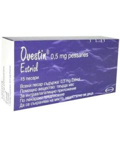 Buy Ovestin supp. vag. 0.5mg # 15  | Online Pharmacy | https://buy-pharm.com