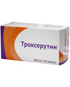 Buy Troxerutin caps. 300mg # 50 | Online Pharmacy | https://buy-pharm.com