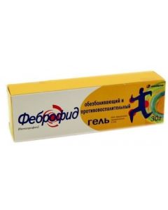 Buy Febrofid gel 2.5% 30g | Online Pharmacy | https://buy-pharm.com