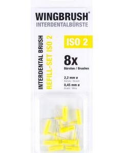 Buy Wingbrush ISO 2 replacement brush set, 8 pcs | Online Pharmacy | https://buy-pharm.com