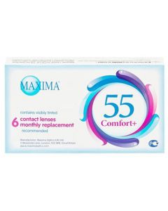 Buy Contact lenses Maxima Optics Maxima contact lenses 55 Comfort Plus 6pcs / 8.6 Monthly, -3.00 / 14.2 / 8.6, 6 pcs. | Online Pharmacy | https://buy-pharm.com