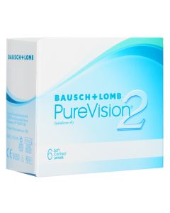 Buy Contact lenses Bausch + Lomb Bausch + Lomb Pure Vision 2 contact lenses 6pcs / 8.6 Monthly, -2.25 / 14 / 8.6, 6 pcs. | Online Pharmacy | https://buy-pharm.com