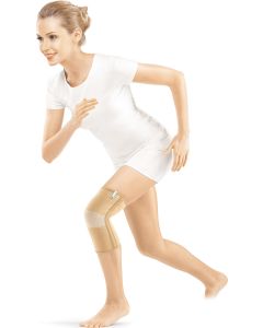 Buy Elastic knee brace with spiral ribs / ORLETT knee pad, art.MKN-103 (M) | Online Pharmacy | https://buy-pharm.com