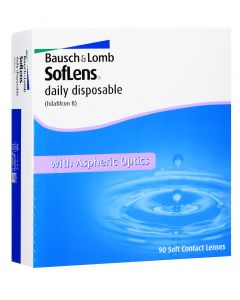 Buy Contact lenses Bausch + Lomb SofLens Daily Disposable Daily, -2.50 / 14.2 / 8.6, 90 pcs. | Online Pharmacy | https://buy-pharm.com