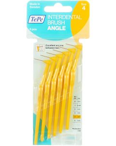 Buy Interdental brushes TePe Interdental Brush Angle, color assorted, diameter 0.7 mm, 6 pcs | Online Pharmacy | https://buy-pharm.com