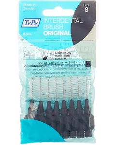 Buy TePe Interdental Brush Original interdental brushes, assorted colors, diameter 1.5 mm, 8 pcs | Online Pharmacy | https://buy-pharm.com