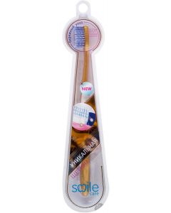 Buy Toothbrush Smile Care U-02 / G medium hard, golden | Online Pharmacy | https://buy-pharm.com