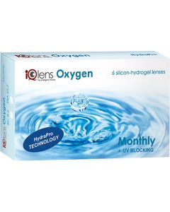Buy Contact lenses IQlens Contact lenses IQlens Oxygen R 8.6, 6 pcs Monthly, -11.00 / 14.2 / 8.6 | Online Pharmacy | https://buy-pharm.com