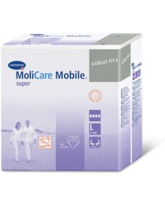 Buy Paul Hartmann MoliCare Mobile Super Absorbent Briefs, size L, 14 pcs | Online Pharmacy | https://buy-pharm.com