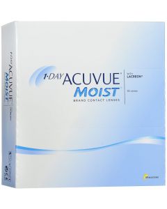 Buy ACUVUE Johnson & Johnson Contact Lenses 1-Day Acuvue Moist Contact Lenses 90pcs / 8.5 Daily, -0.75 / 14.2 / 8.5, 90pcs | Online Pharmacy | https://buy-pharm.com