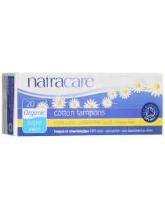 Buy Tampons without Natracare 'Super' applicator, 20 pcs | Online Pharmacy | https://buy-pharm.com