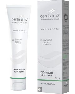 Buy Dentissimo Bio-Natural With Herbs Toothpaste, 75 ml | Online Pharmacy | https://buy-pharm.com