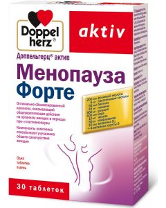 Buy Tablets Doppelherz 'Active Menopause Forte No. 30', 1520 mg | Online Pharmacy | https://buy-pharm.com