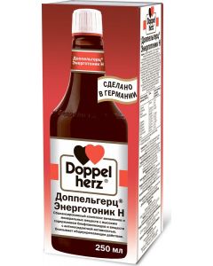 Buy Doppelgerz 'Energotonik N' dietary supplement, elixir, 250 ml | Online Pharmacy | https://buy-pharm.com