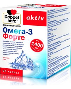 Buy Capsules Doppelgerz 'Active OMEGA-3 Forte', 1972.43 mg | Online Pharmacy | https://buy-pharm.com