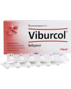 Buy Viburcol Homeopathic rectal suppositories, # 12 | Online Pharmacy | https://buy-pharm.com