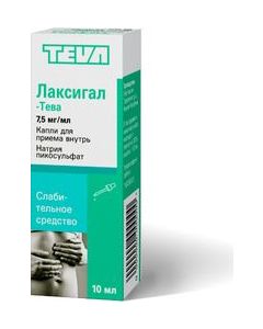 Buy Laxigal-Teva drops for oral administration 7.5 mg / ml, 10 ml | Online Pharmacy | https://buy-pharm.com