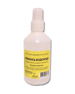 Buy Hydrogen peroxide Solution for local and external use 3% 100 ml | Online Pharmacy | https://buy-pharm.com