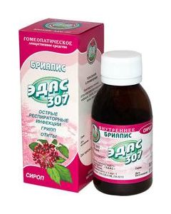 Buy Edas-307 Briapis Naturopathic syrup, for influenza and acute respiratory diseases, 100 ml | Online Pharmacy | https://buy-pharm.com