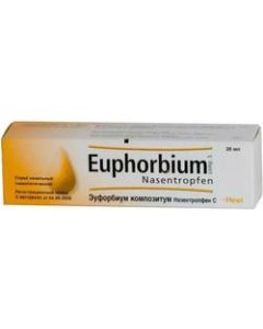 Buy Euphorbium Compositum Nasentropfen S Spray nasal, 20 ml | Online Pharmacy | https://buy-pharm.com