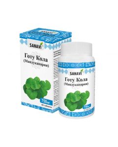 Buy BAA SANAVI Gotu Kola, Gotu Cola, 750 mg, 60 tablets | Online Pharmacy | https://buy-pharm.com
