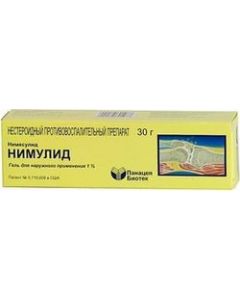 Buy Nimulide gel for external use, 1%, 30 g | Online Pharmacy | https://buy-pharm.com