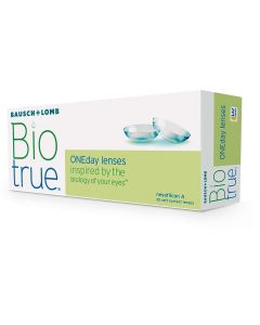 Buy Bausch + Lomb Biotrue ONEday Contact Lenses, 8.6 Daily, -1.25 / 14.2 / 8.6, 30 pcs. | Online Pharmacy | https://buy-pharm.com