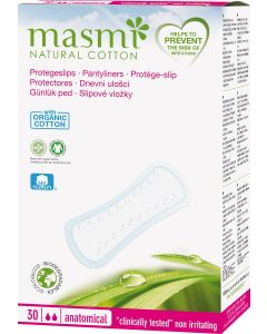 Buy Natural daily pads Masmi Natural Cotton, anatomical 30 pcs | Online Pharmacy | https://buy-pharm.com