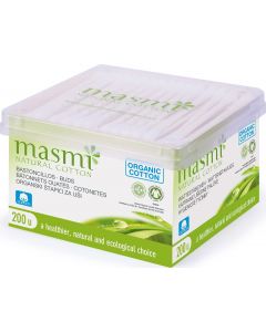 Buy Masmi natural cotton swabs, 200 pcs | Online Pharmacy | https://buy-pharm.com