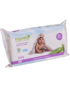Buy Masmi Natural Cotton Baby Wet Wipes 60 pcs | Online Pharmacy | https://buy-pharm.com