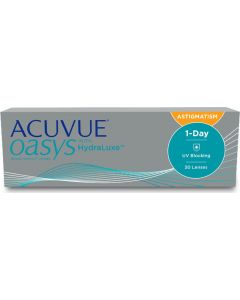 Buy Astigmatic lenses ACUVUE Acuvue Oasys with Hydraluxe Daily, -5.00 / 14.3 / 8.5, 30 pcs. | Online Pharmacy | https://buy-pharm.com