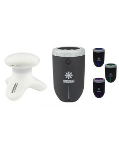 Buy Manual vibrating massager PROFFI Relax on batteries + air humidifier 'Lavender' , with aromatization and LED illumination | Online Pharmacy | https://buy-pharm.com