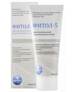 Buy Phytol-5 antihemorrhoidal cream for skin care in the thigh area, Alfit Plus, 75 g | Online Pharmacy | https://buy-pharm.com
