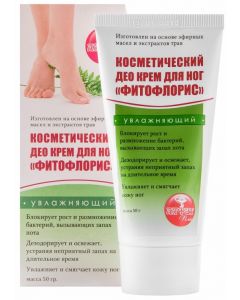 Buy Deo foot cream moisturizing Fitofloris, Alfit Plus, 50 g | Online Pharmacy | https://buy-pharm.com