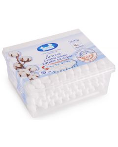 Buy Our Mom Cotton buds with a stop 50 pcs | Online Pharmacy | https://buy-pharm.com