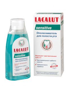 Buy LACALUT sensitive, mouthwash, 300 ml | Online Pharmacy | https://buy-pharm.com